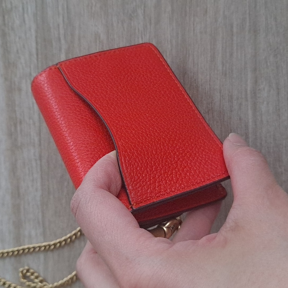 Coach card case on chain - Picture 4 of 16